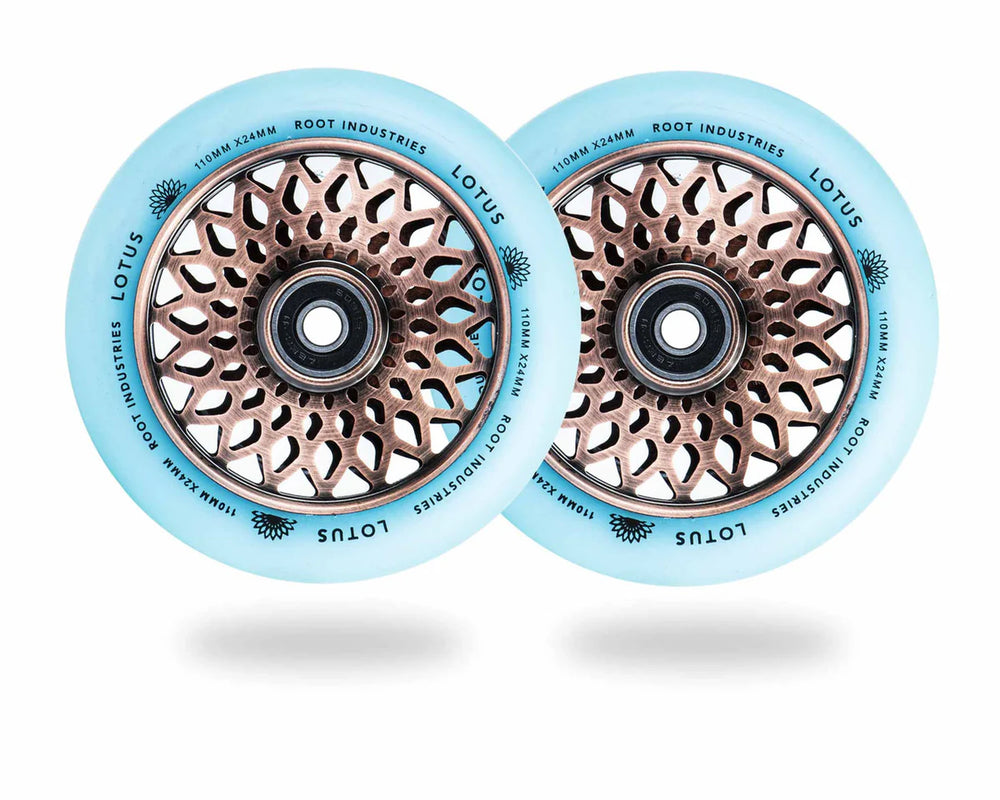 Root Industries Lotus Wheels 110mm - Glow/Copper