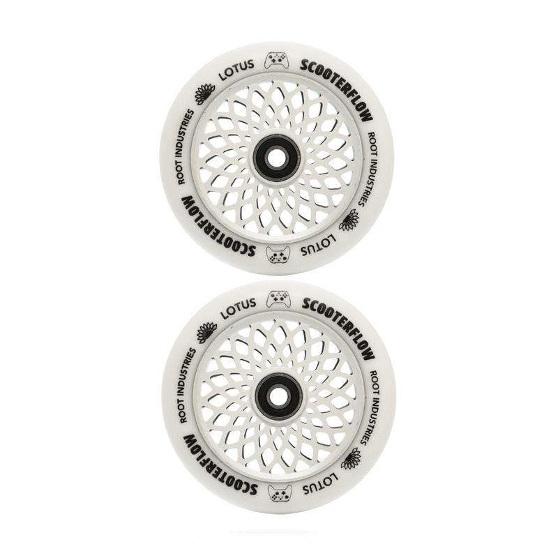 Root industries Lotus Wheels x ScooterFlow - White/White