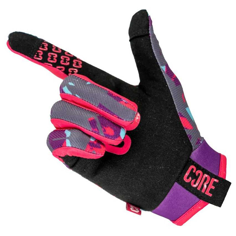 Core Aero Gloves - Neon Splat