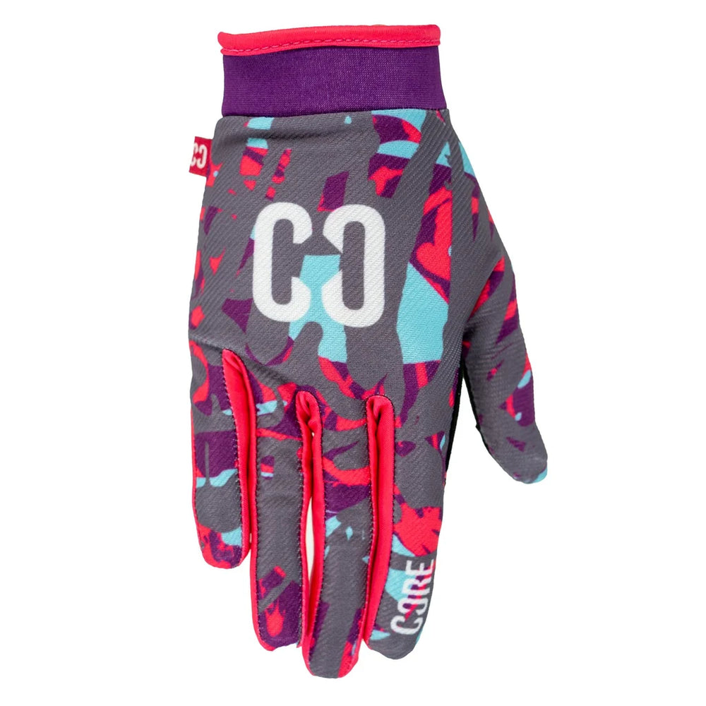 Core Aero Gloves - Neon Splat