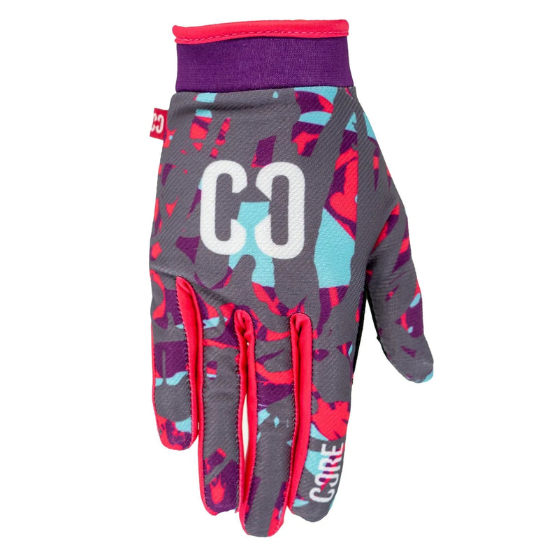 Core Aero Gloves - Neon Splat