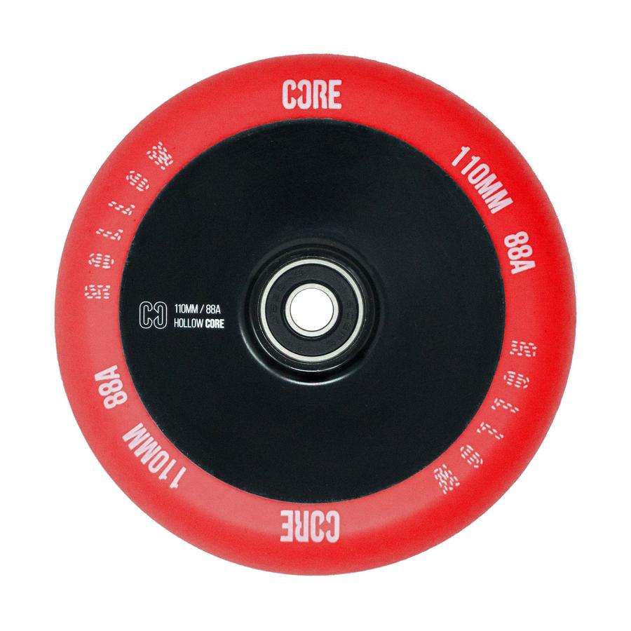 Core Hollow Wheel 110mm - Red/Black