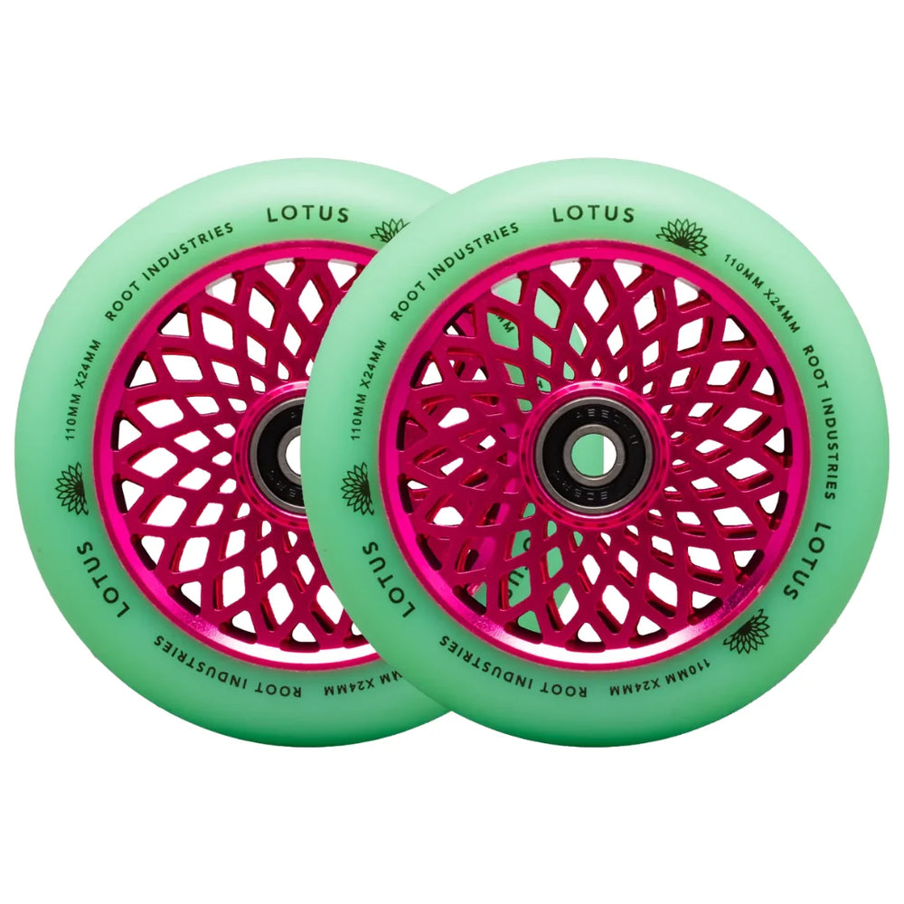 Root Industries Lotus Wheels - Glow/Pink