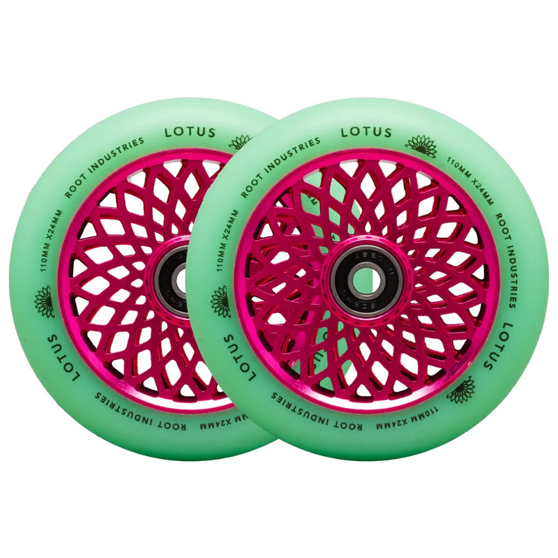 Root Industries Lotus Wheels - Glow/Pink