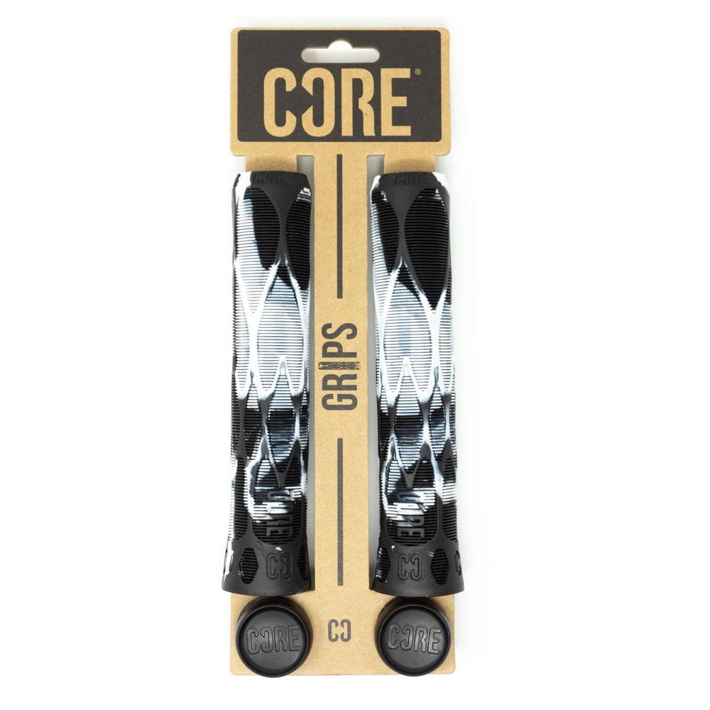 Core Pro Grips - White/Black