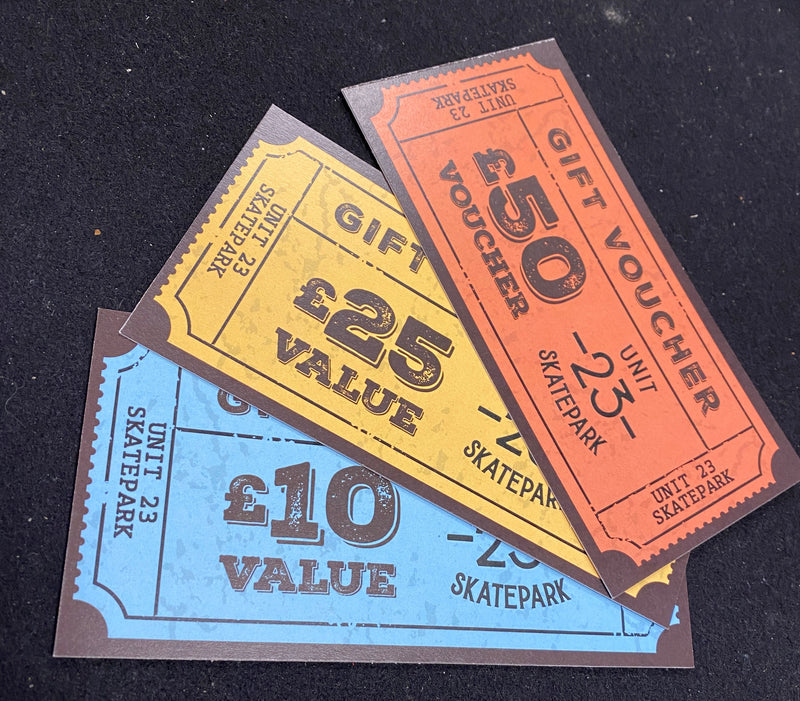 Unit 23 Gift Vouchers