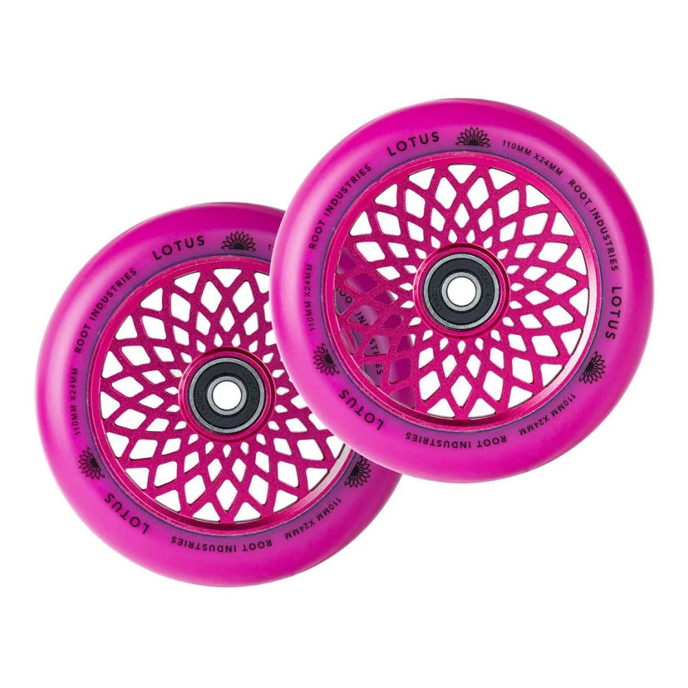 Root Industries Lotus Wheels - Pink/Pink