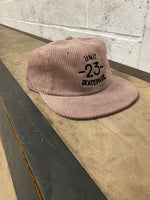 Unit 23 Skatepark Cord Embroidered Skip Cap