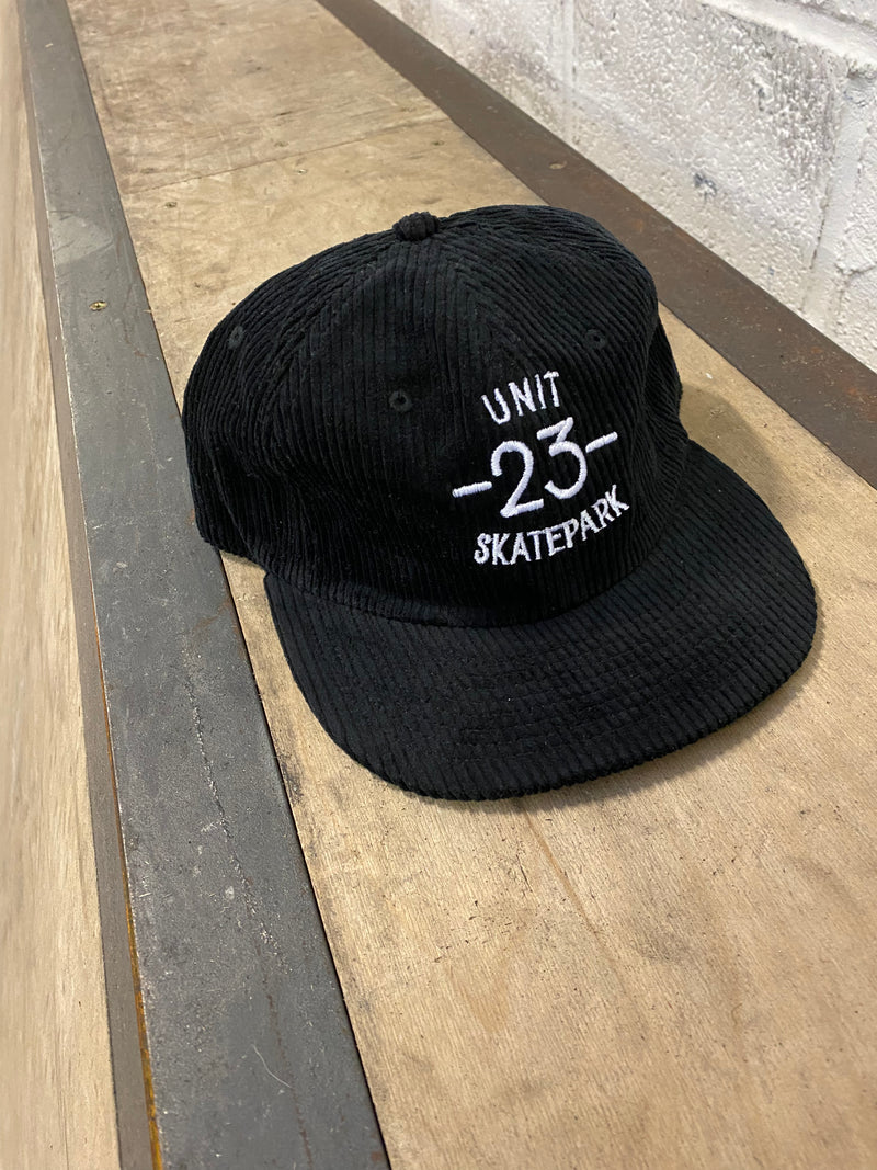 Unit 23 Skatepark Cord Embroidered Skip Cap
