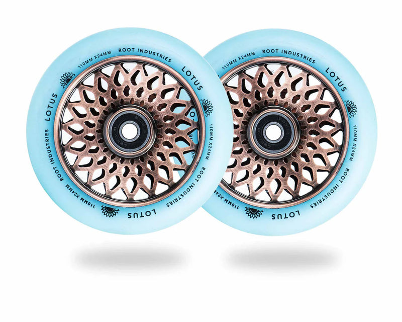 Root Industries Lotus Wheels 110mm - Glow/Copper