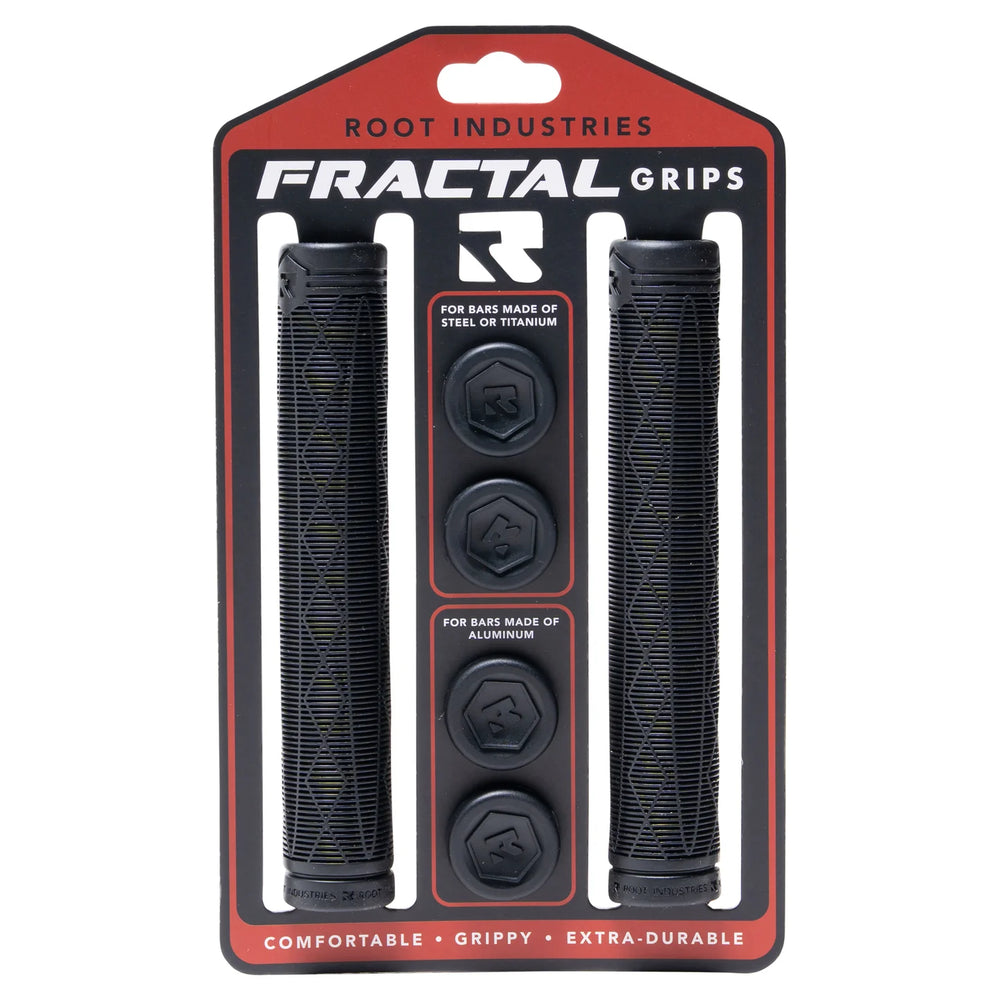 Root Industries Fractal Grips - Black