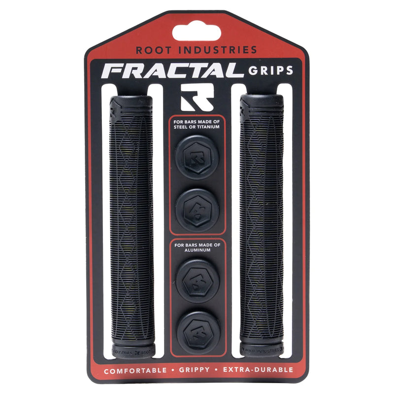 Root Industries Fractal Grips - Black