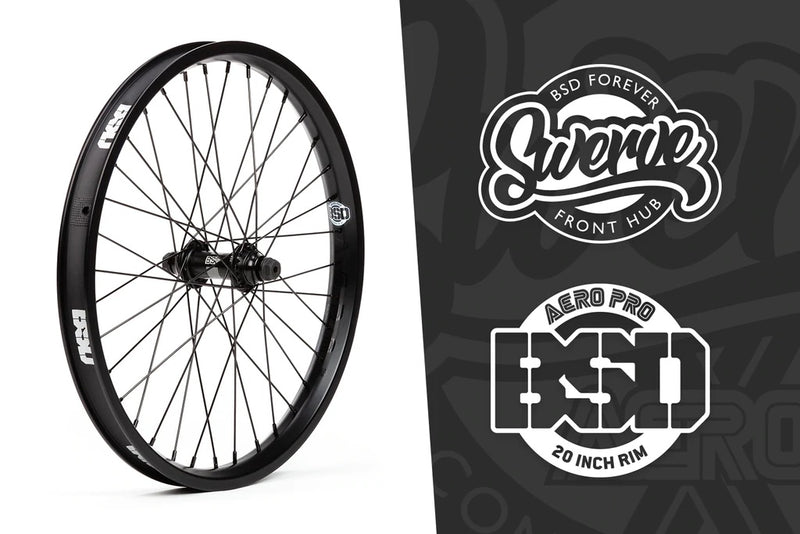 BSD Swerve x Aero Pro Front Wheel