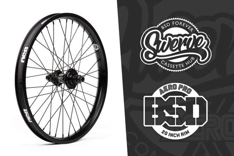 BSD Swerve x Aero Pro Rear Wheel